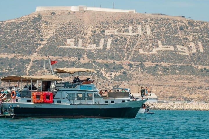 Half-Day Agadir Coastal Boat Trip — Swimming, Fishing & Moroccan Lunch