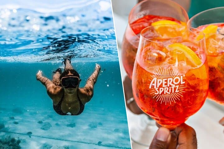 Zadar Speedboat Snorkel: Aperol Spritz, Ošljak & Galevac Island Stops photo 2