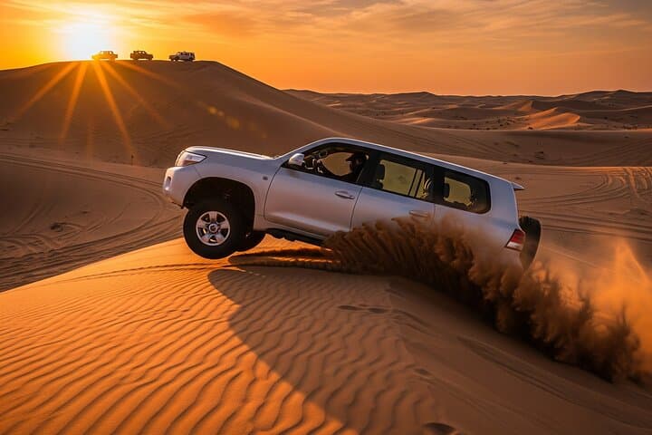 Lahbab Red Dune Sunset Safari with BBQ, Dune Bashing & Sandboarding photo 6