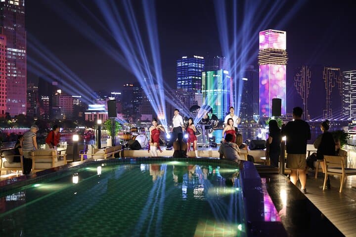 Elite of Saigon Dinner Cruise: Evening Buffet, Live Band & River Views photo 2