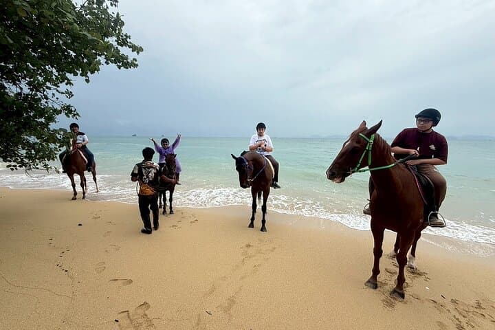 Scenic Horseback Ride Along Klong Muang Beach, Krabi photo 2