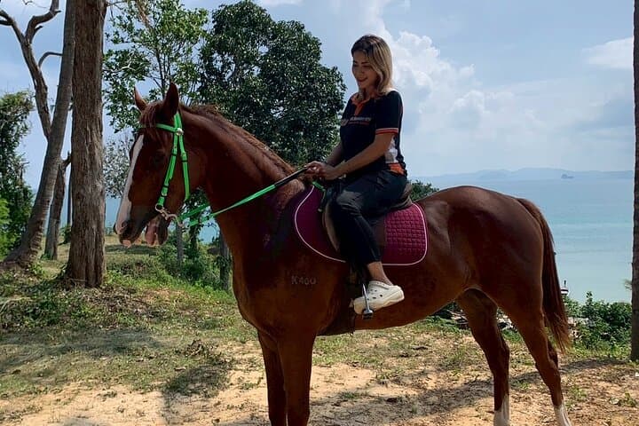 Scenic Horseback Ride Along Klong Muang Beach, Krabi photo 4