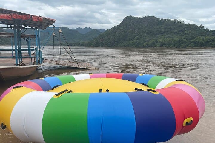 Luang Prabang Mekong Speedboat Towing: Flying Fish, Tornado & Banana Boat Rides