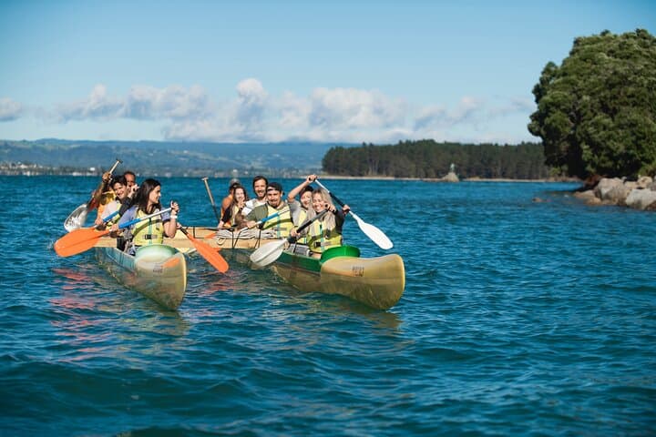 Waka Ama to Mauao: Guided Paddling and Mount Maunganui Walk photo 2