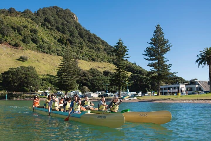 Waka Ama to Mauao: Guided Paddling and Mount Maunganui Walk
