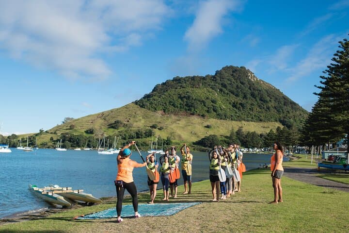 Waka Ama to Mauao: Guided Paddling and Mount Maunganui Walk photo 4