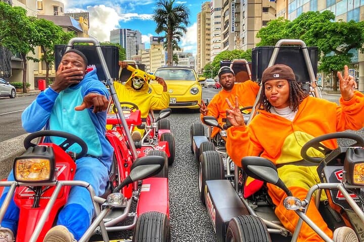 3-Hour Gorilla Kart Tour in Naha: Street-Legal Go-Kart Adventure to Senaga Island photo 1