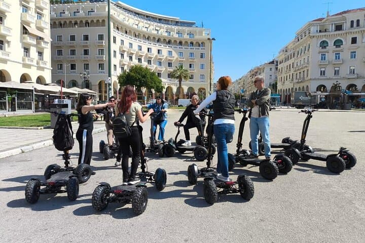 Thessaloniki Highlights: Two-Hour Four-Wheel Scooter City Tour