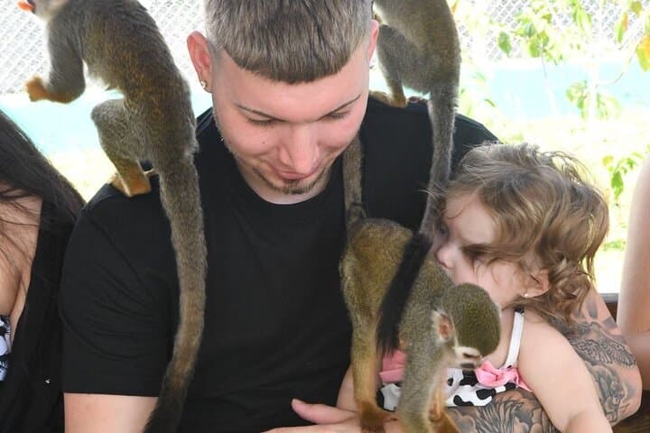 Squirrel Monkey Sanctuary Visit from Amber Cove — Ethical Encounters in Puerto Plata photo 2