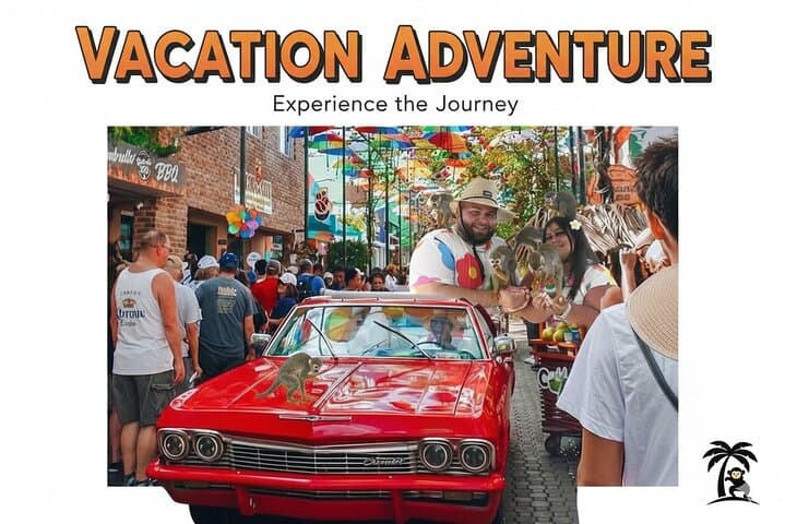 Squirrel Monkey Encounter and Puerto Plata Historic Walking Tour