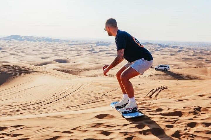 Morning Desert Safari Dubai: Dune Bashing, Quad Bikes & Camel Rides in Lahbab photo 4