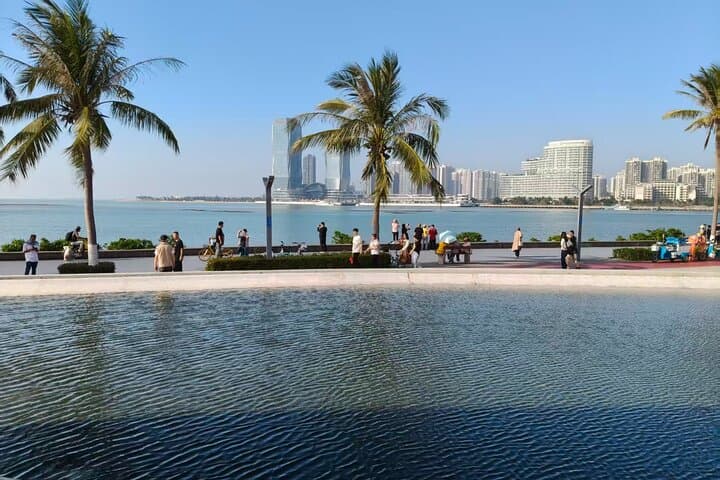 Haikou Highlights Day Tour: Volcano Park, Golden Beach & Qilou Old Street