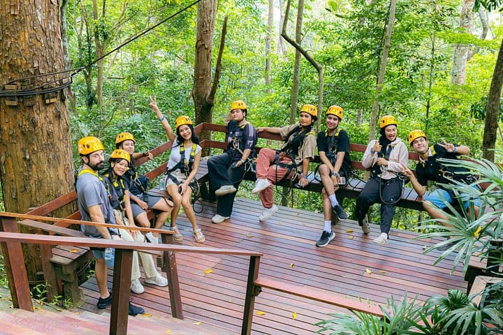 Flying Hanuman Zipline Phuket — Kathu Waterfall Canopy Tour for Families photo 2