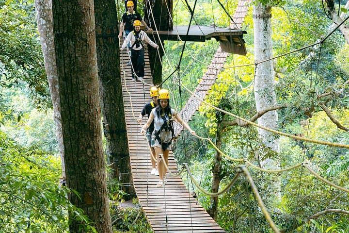 Flying Hanuman Zipline Phuket — Kathu Waterfall Canopy Tour for Families photo 3