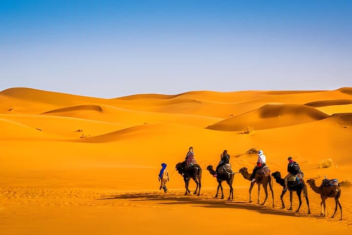 Merzouga Desert Excursion: 3-Day Camel Trek from Marrakech to Erg Chebbi