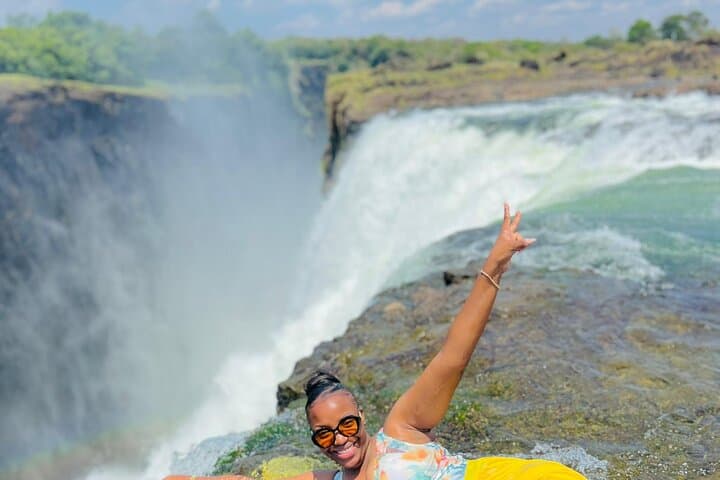 Devil's Pool on Livingstone Island: Edge Swim at Victoria Falls photo 3