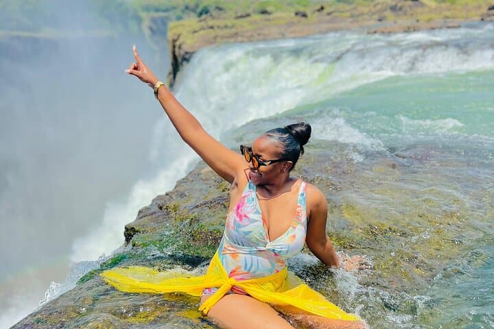 Devil's Pool on Livingstone Island: Edge Swim at Victoria Falls photo 5