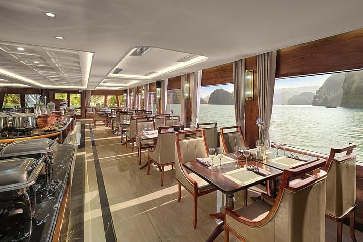 Luxury Halong Bay Day Cruise from Hanoi — 7-Hour Iris Cruise with Limousine Transfer photo 1