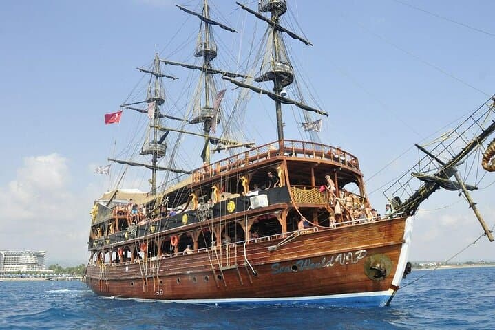 Manavgat River Boat Cruise: Waterfall Swim, Market & Mediterranean Beach from Antalya photo 1