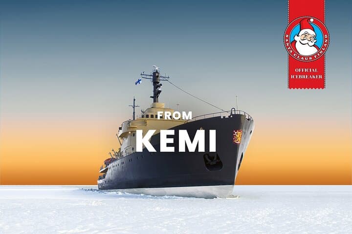 Icebreaker Sampo Cruise from Kemi: Ice Floating, SnowExperience365 & Lunch