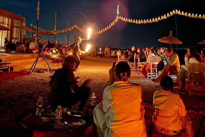 Agafay Desert Quad & Camel Sunset with Berber Dinner and Fire Show from Marrakech photo 3