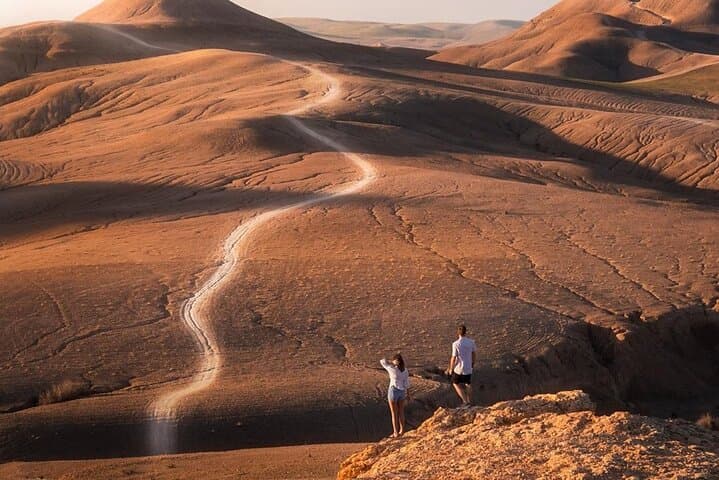 Agafay Desert Quad & Camel Sunset with Berber Dinner and Fire Show from Marrakech photo 4