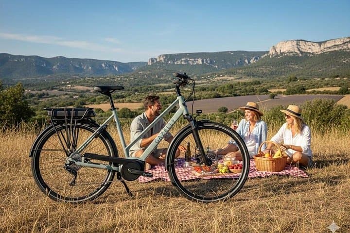 E-bike Picnic Through the Olive Groves of the Alpilles (Saint-Remy-de-Provence)