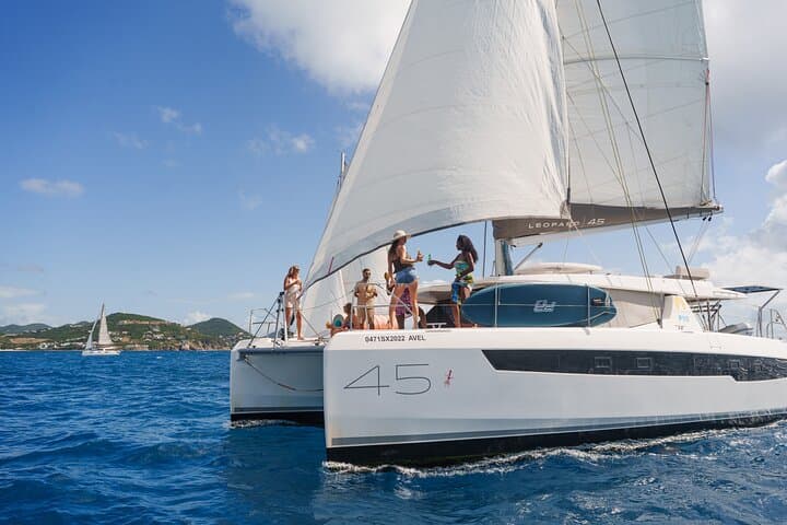 Private Catamaran Cruise in Sint Maarten: Full-Day Snorkel & Beach Hopping photo 3