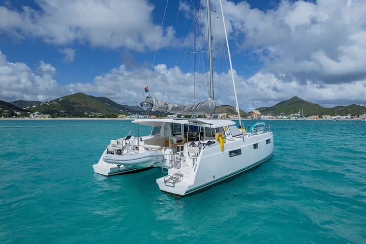 Full-Day Private Catamaran Cruise in Sint Maarten — Snorkel, Beaches & Island Sights photo 2