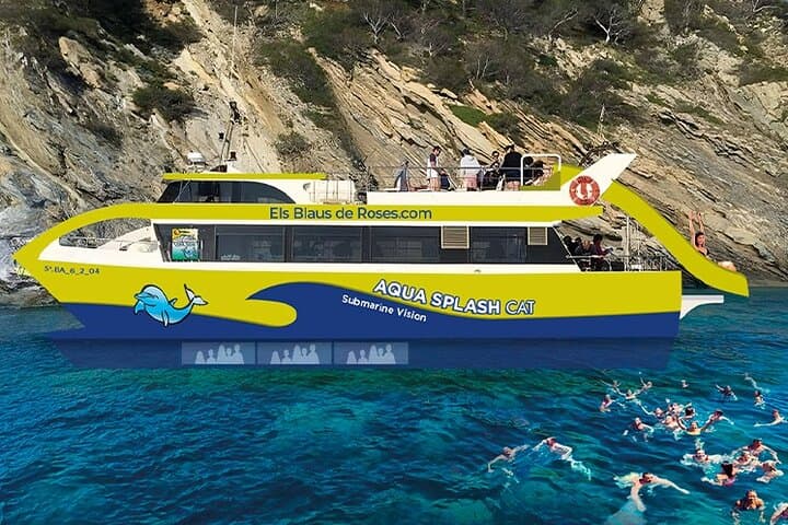 Aqua Splash Super Slide & Almadrava Cove Swim — Costa Brava Coastal Adventure