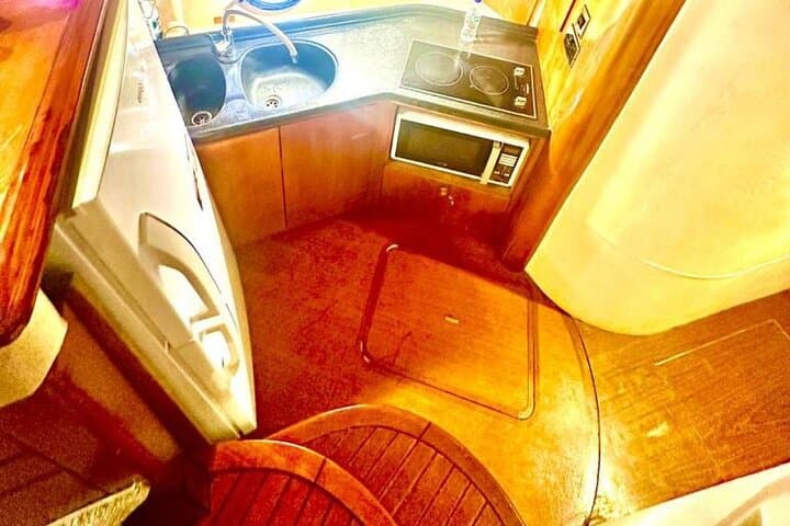 Dubai Marina Private Luxury Yacht Charter: 3-Hour VIP Cruise Past Palm and Burj Al Arab photo 5