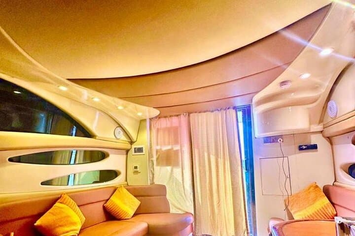 Dubai Marina Private Luxury Yacht Charter: 3-Hour VIP Cruise Past Palm and Burj Al Arab photo 4