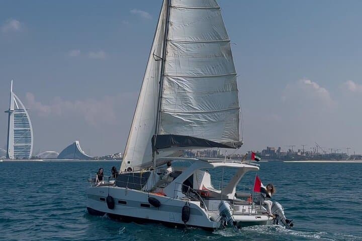 Private Sailing Cruise from Palm Jumeirah: Dubai Skyline, Swimming & Snorkel photo 4