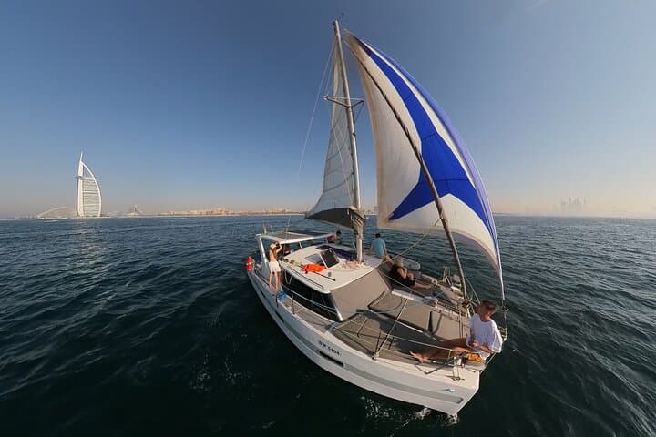 Private Sailing Cruise from Palm Jumeirah: Dubai Skyline, Swimming & Snorkel photo 2