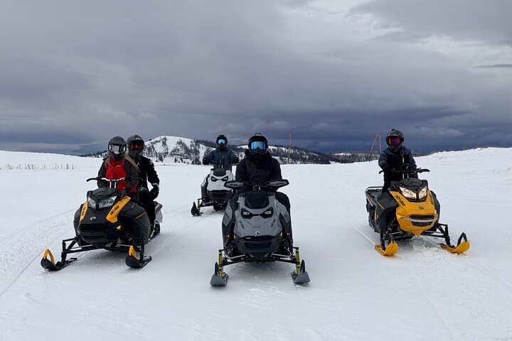 Park City 3-Hour Guided Snowmobile Trail Adventure in the Wasatch