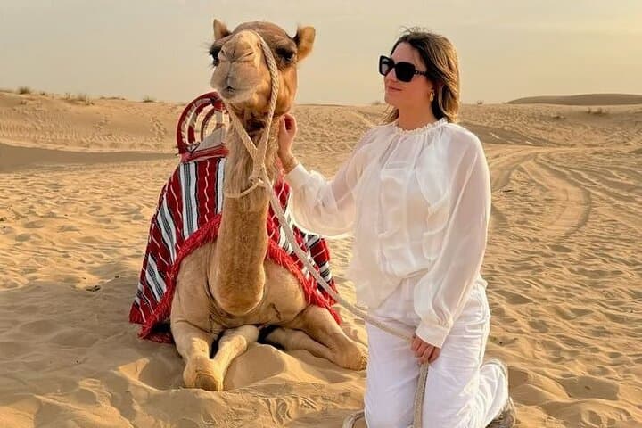 Red Dunes Desert Safari: Premium Bedouin Camp, Dune Bashing & Camel Ride photo 2