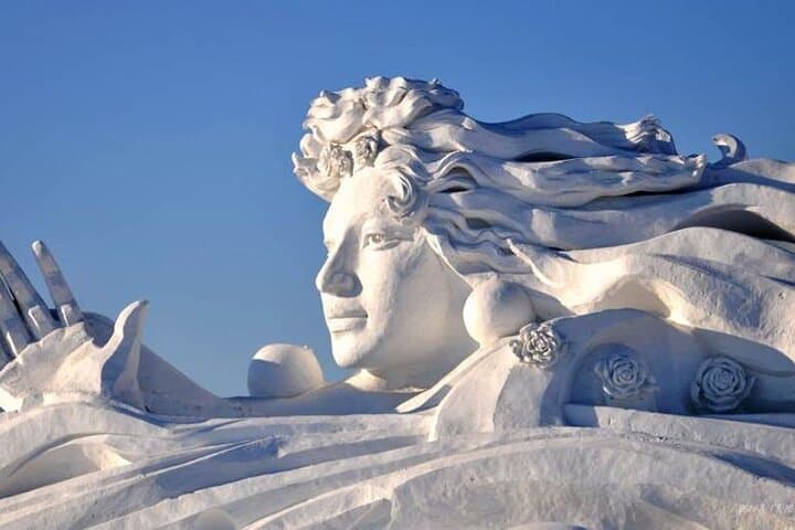 Harbin Private Day Tour: Sun Island Snow Sculptures & Ice and Snow World Experience photo 3