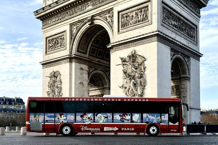 Express Shuttle to Disneyland Paris: Seamless Day Trip from Central Paris