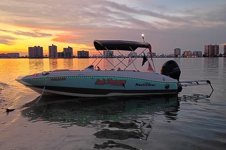 Indian Rocks Beach Evening Party Cruise — Private BYOB Sunset Boat in IRB