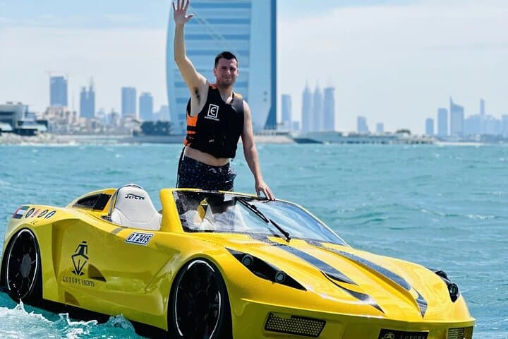 Dubai Marina Jet Car Cruise with Burj Al Arab Views photo 5