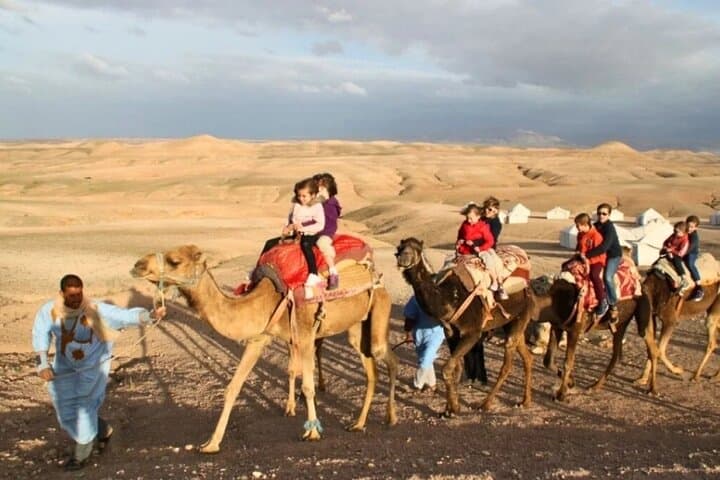 Agafay Desert Sunset Camel Ride and Dinner: Sunset, Camels & Camp Cuisine Near Marrakech photo 3