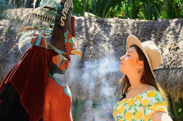 Cancun Reef Snorkeling & Jungle Speedboat Adventure with Mayan Ceremony photo 2