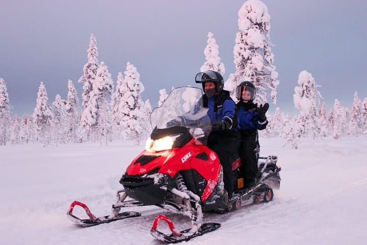 Levi 3-Hour Snowmobile Safari with Coffee Break — Arctic Trails & Fell Views
