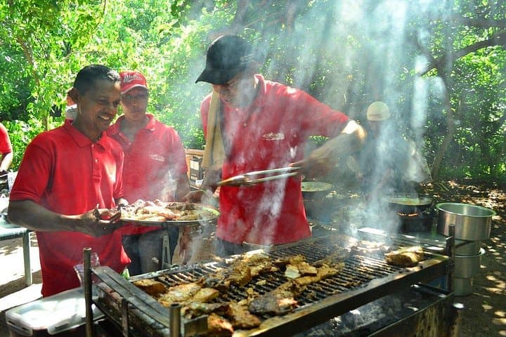 Speed-boat-to-Ile-Aux-Cerfs-mauritius-beach-bbq-and-waterfall-adventure photo 4