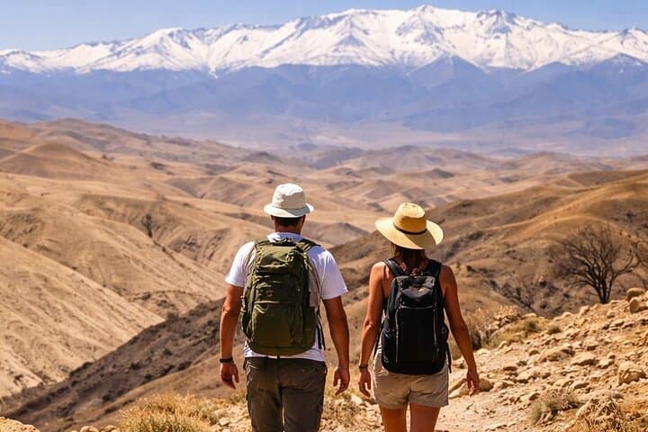 Agafay Desert Hiking Tour & Nomad Family Lunch — Day Trip from Marrakech photo 1