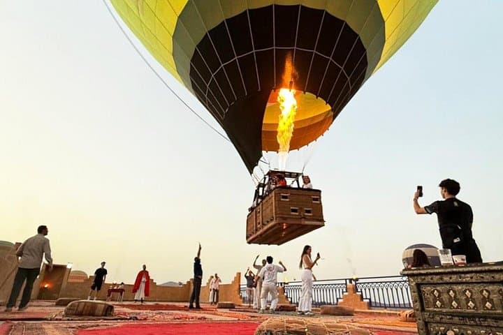 Sunrise Hot Air Balloon Over Marrakech’s Palmeraie: Atlas Views & Berber Breakfast photo 1