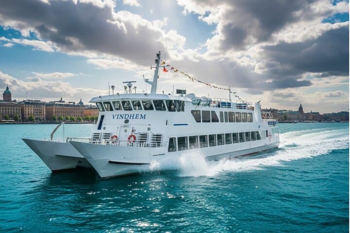 Stockholm Archipelago Cruise with Swedish Fika aboard M/S Vindhem
