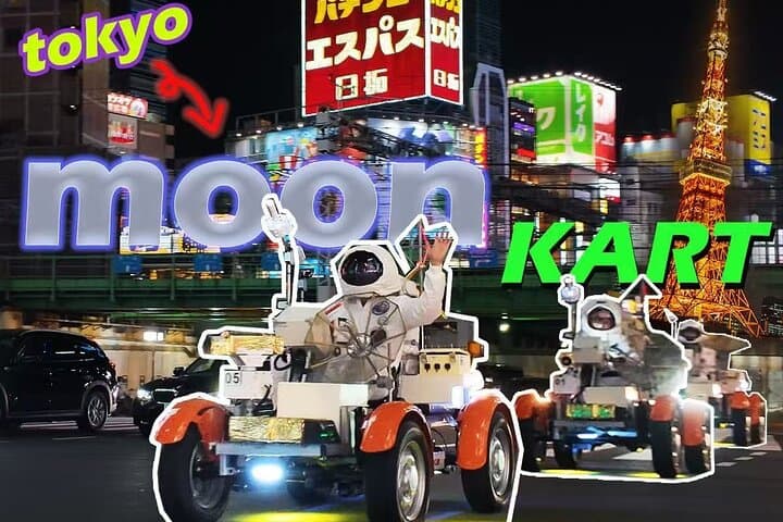 Drive a TinyMoonCar in Tokyo: Astronaut Suit Tour Through Shibuya & Harajuku photo 1