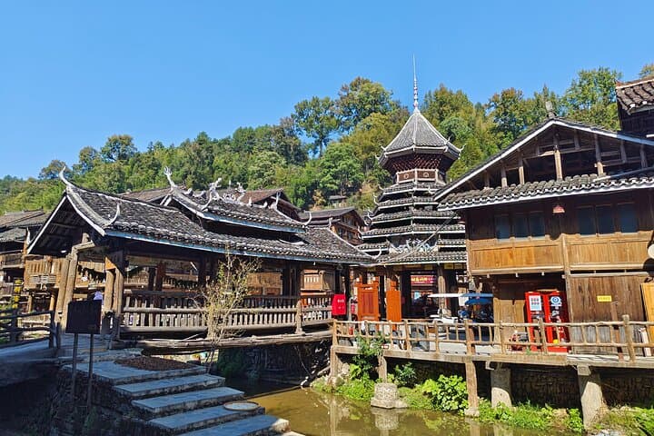 Guilin to Sanjiang Day Tour: Chengyang Dong Villages & Wind-and-Rain Bridge
