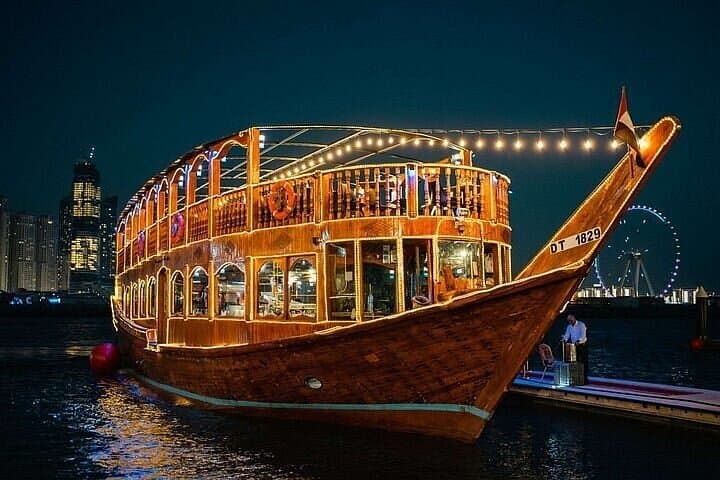 Doha Starlight Dhow Dinner Cruise — Evening Corniche Cruise with Skyline Views photo 2